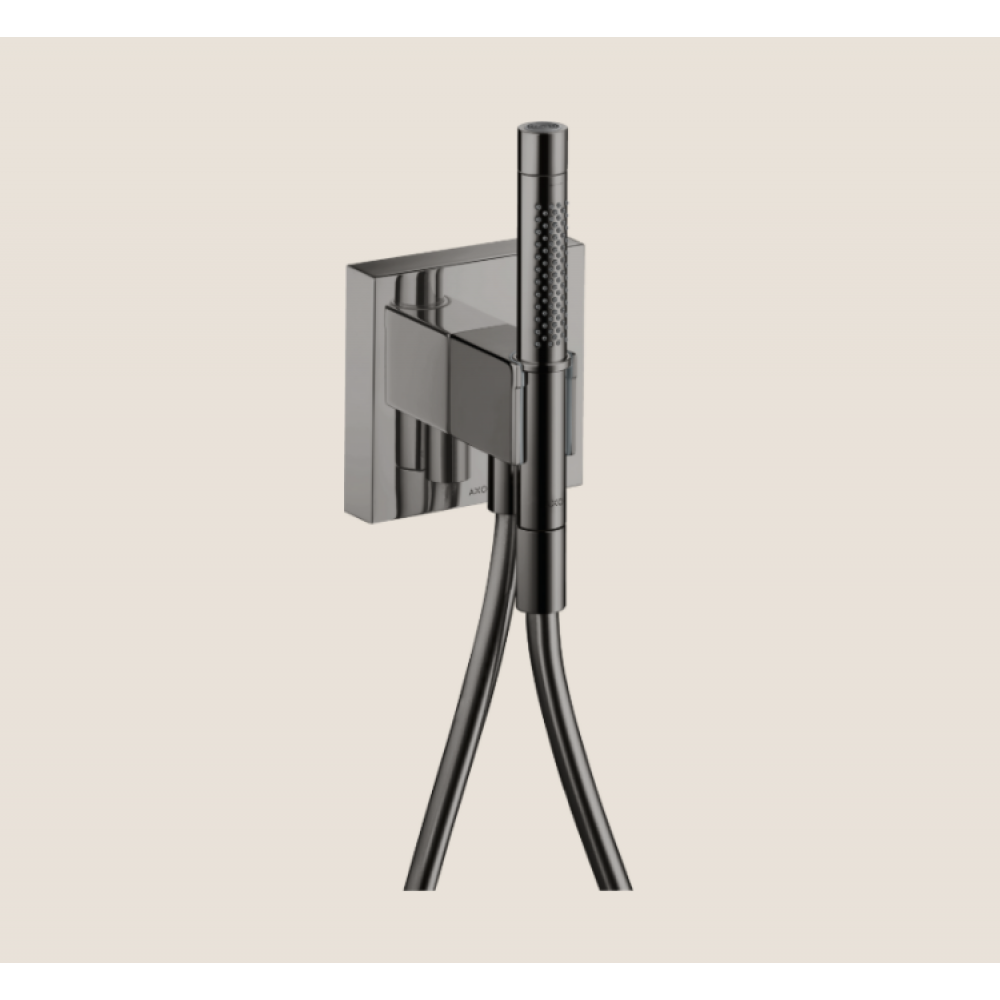 Душевой набор, Axor, Axor Starck, цвет-полированный черный хром