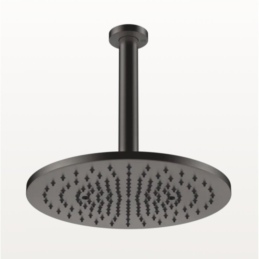 Верхний душ, Gessi, 300*300, цвет-Black Metal Brushed PVD