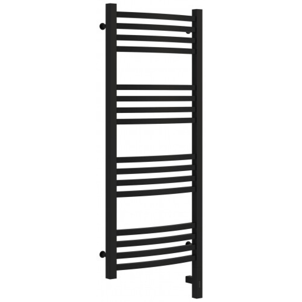 Полотенцесушитель, Сунержа, Аркус 3.0, шгв 430*92*1120, нижнее справа, МЭМ, цвет-черный матовый