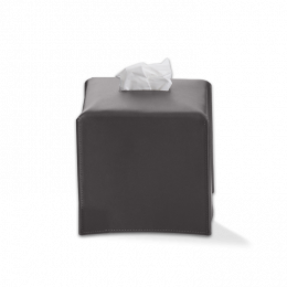 Салфетница, Decor Walther, Nappa KBQ, шгв 140*140*140, цвет-дымчато-серый