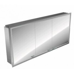 Зеркальный шкаф, Emco, Asis, шгв 1615*174.3*665, цвет корпуса-алюминий/зеркало