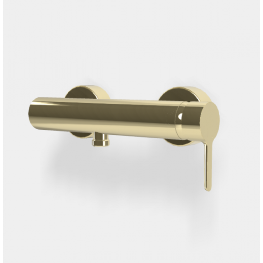 Смеситель для душа, Fima Carlo Frattini, Snap, на 1 потребитель, без душевого комплекта, цвет-шампань