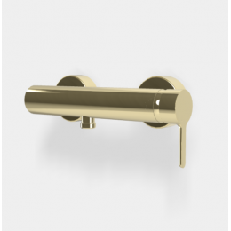 Смеситель для душа, Fima Carlo Frattini, Snap, на 1 потребитель, без душевого комплекта, цвет-шампань