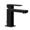 Смеситель для раковины, Gessi, Rettangolo, цвет-Black Metal PVD