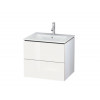 Тумба под раковину, Duravit, L-Cube, шгв 620*481*550, раковина-необходимо заказать, цвет-белый глянцевый лак