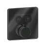 Смеситель для душа, Gessi, HI-FI Comfort, на 2 потребителя, цвет-Black Metal PVD