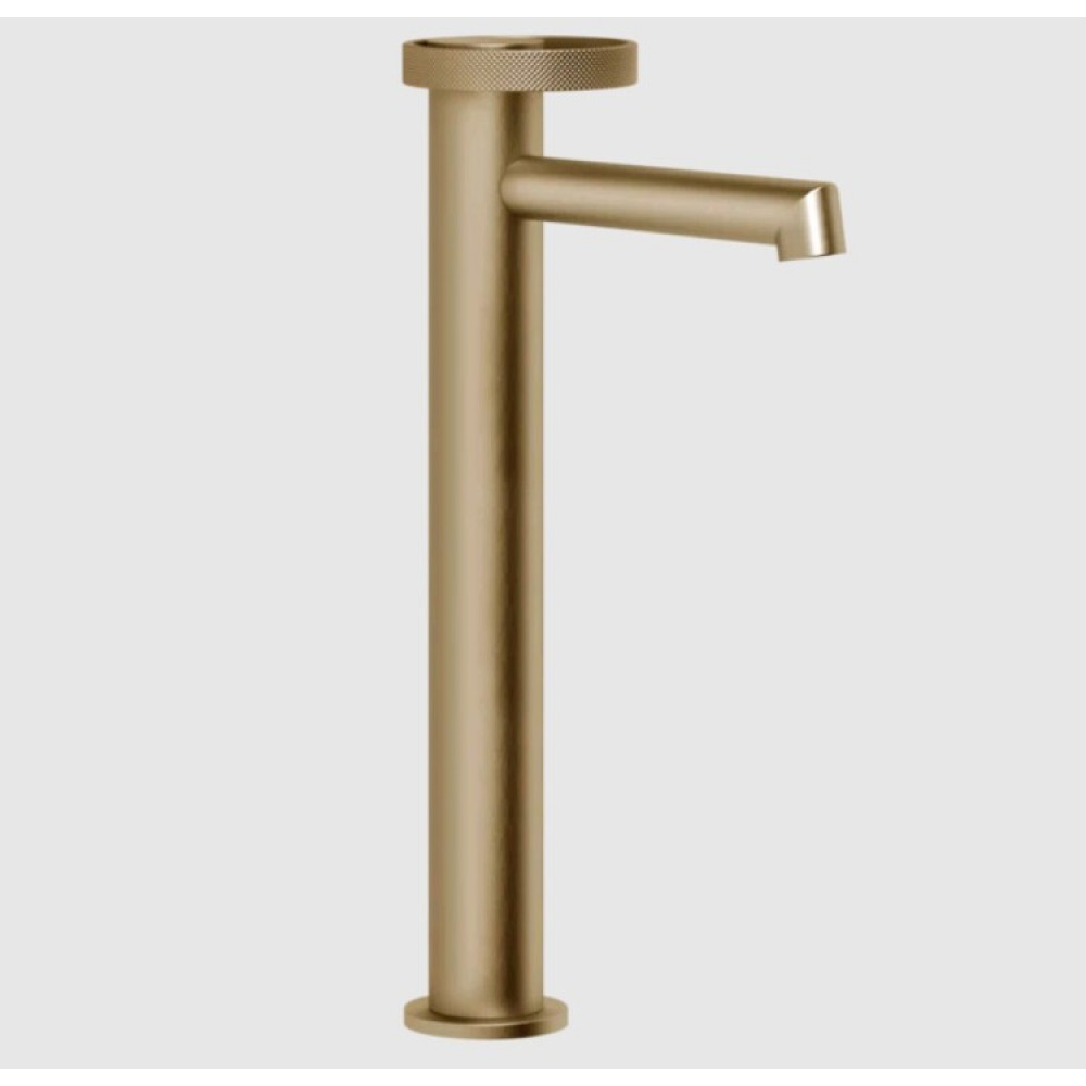 Смеситель для раковины, Gessi, Anello, цвет-Warm Bronze Brushed PVD