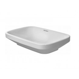 Раковина, Duravit, Durastyle, шгв 600*380*120, отверстия для смесителя-отсутствуют, цвет-белый