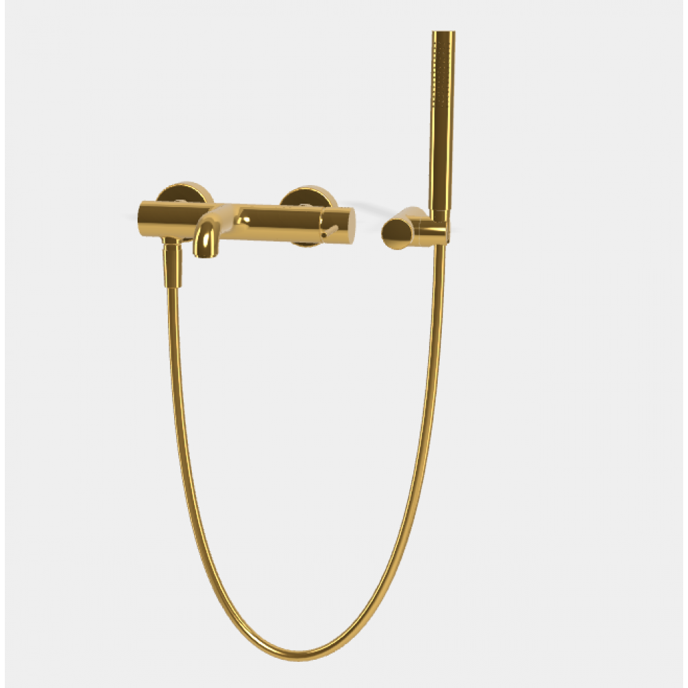 Смеситель для ванны и душа, Fima Carlo Frattini, Spillo Up, цвет-золото