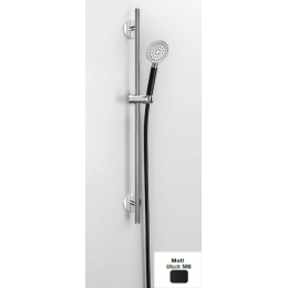 Душевой гарнитур, Almar, Sliding Rails set, 90*224, цвет-черный матовый (Товар заказной, возврату не подлежит)