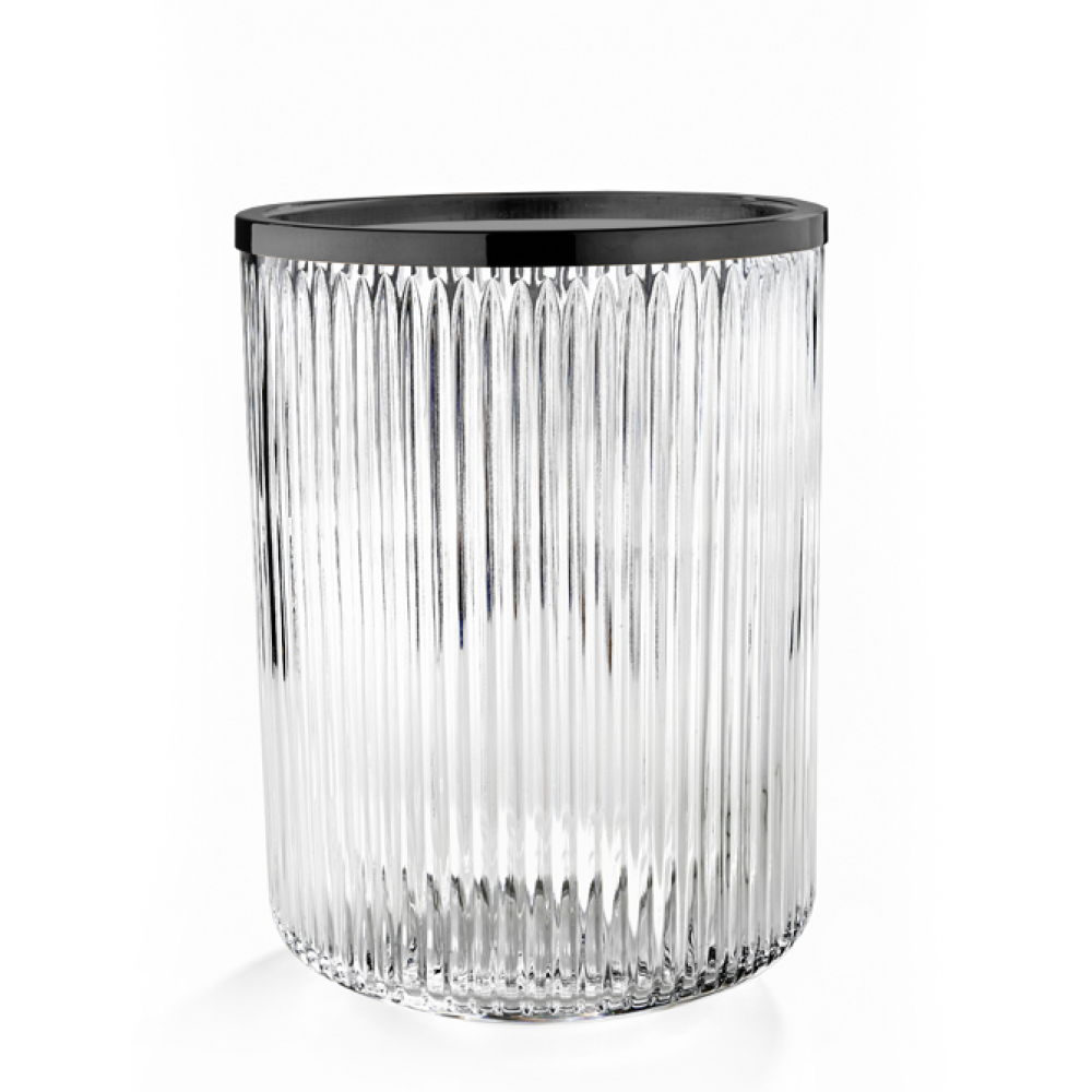 Урна, 3SC, Elegance, шгв 200*200*280, цвет-никель черный матовый