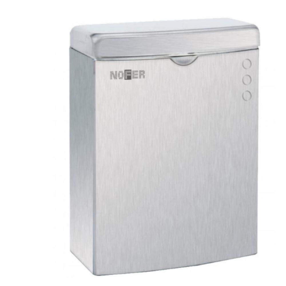 Ведро, Nofer, Без коллекции, шгв 190*100*255, цвет-сталь