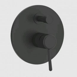 Смеситель для душа, Gessi, Goссia, на 2 потребителя, цвет-черный матовый