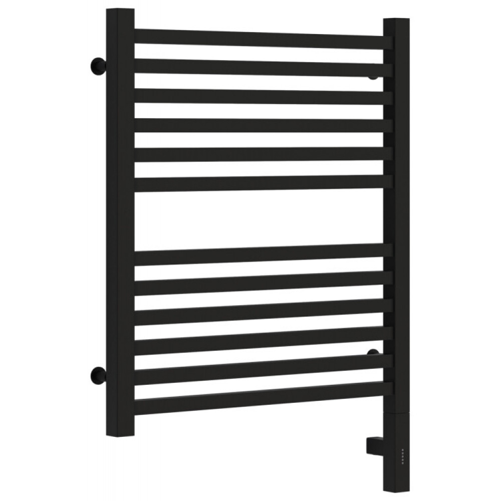 Полотенцесушитель, Сунержа, Модус 3.0, шгв 530*75*720, нижнее справа, МЭМ, цвет-черный матовый