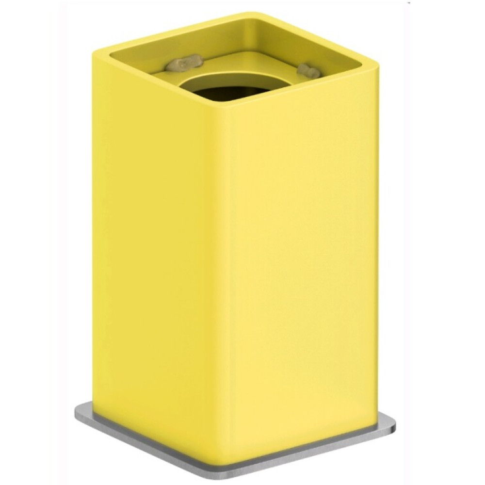 Модуль, Сунержа, скрытого подключения, для МЭМ CUBE, цвет-RAL 1016 (Жёлтая сера)