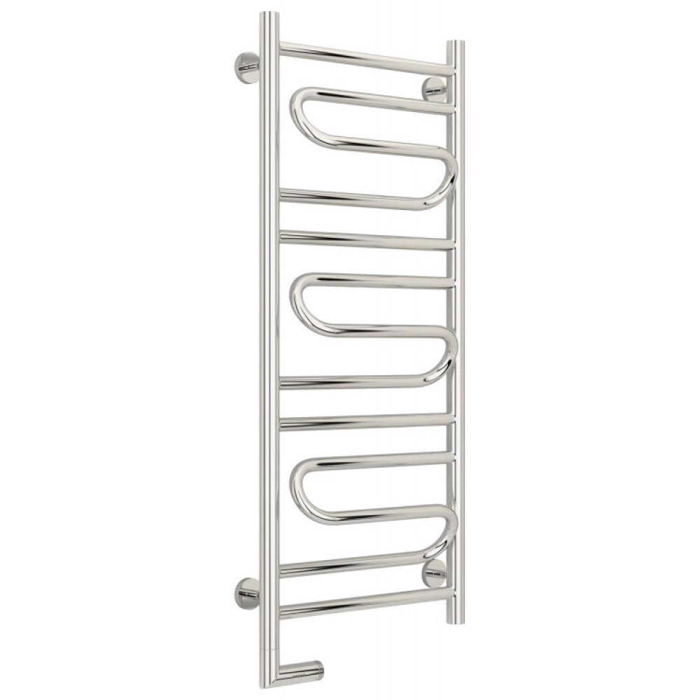 Полотенцесушитель, Сунержа, Элегия 2.0, шгв 450*117-132*1062, нижнее слева, МЭМ, цвет-сталь (без покрытия)