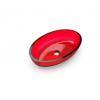 Раковина, KNIEF, Oval Shape, шгв 550*370*130, отверстия для смесителя-отсутствуют, цвет-Rubin
