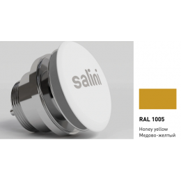 Донный клапан, Salini, D 601, для раковин, фиксированный, цвет-RAL 1005 (ст.арт. 16621RG RAL 1005)