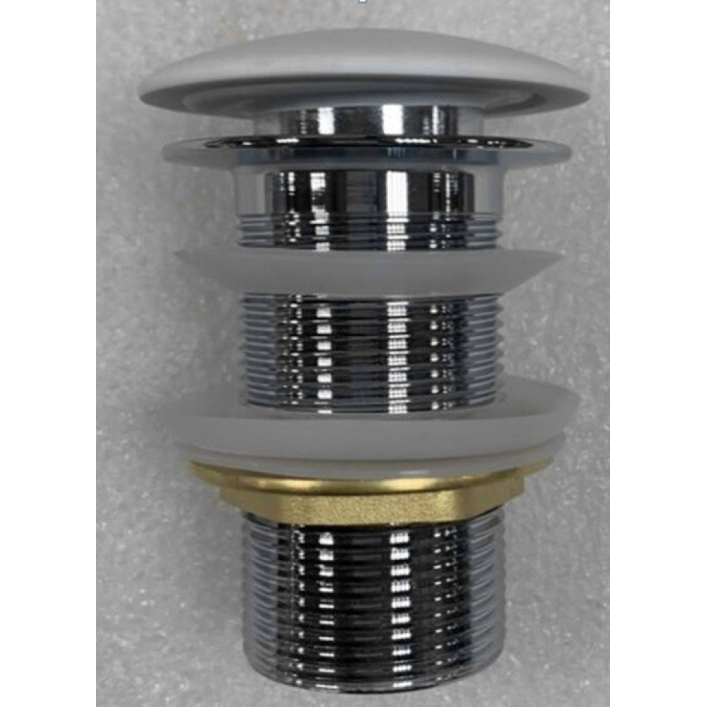 Донный клапан, Salini, D 501, для раковины, цвет крышки-белый глянцевый