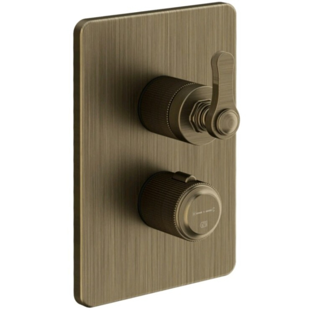 Смеситель для душа, Gessi, VENTI20, на 1 потребитель, цвет-Antique Brass