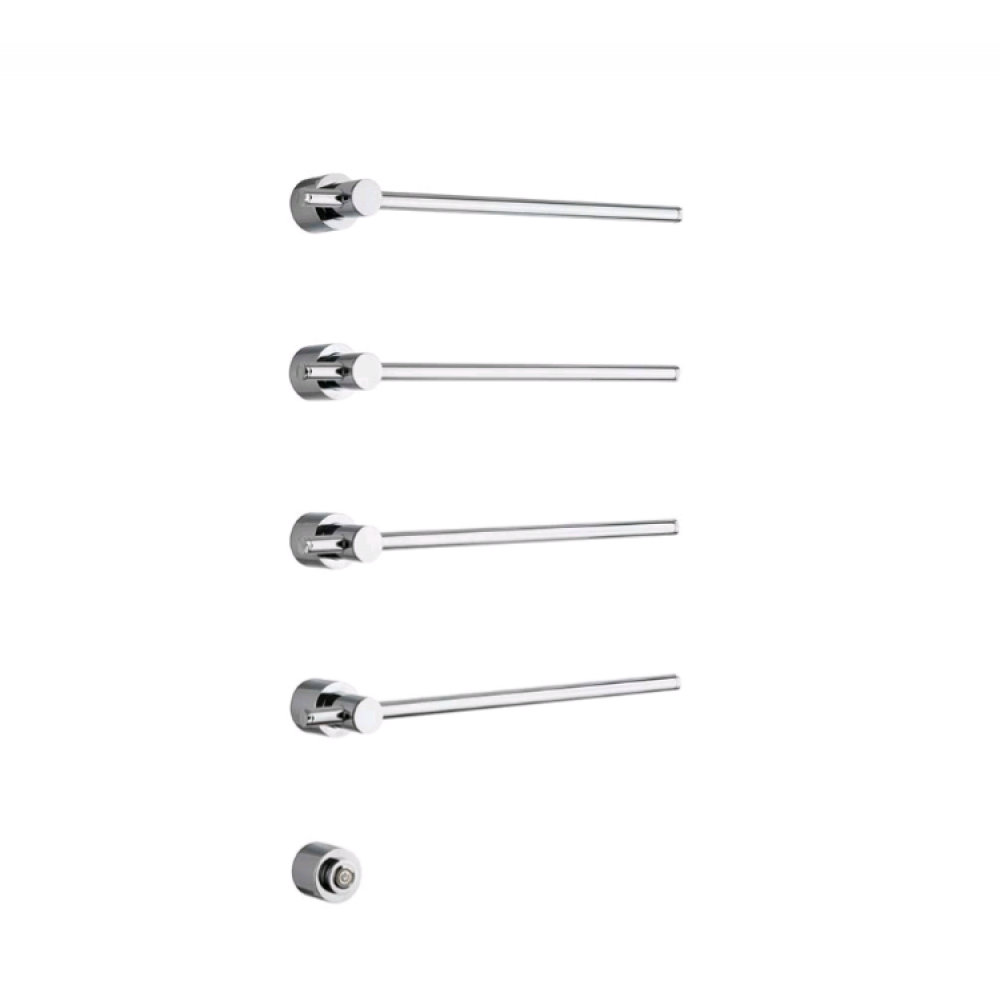 Полотенцесушитель, Margaroli, Sole, шгв 368*93*845, цвет-Champagne PVD