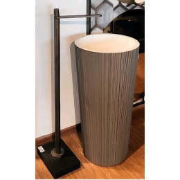 Смеситель для раковины, Antonio Lupi, Indigo, с внутренней частью, цвет-графит