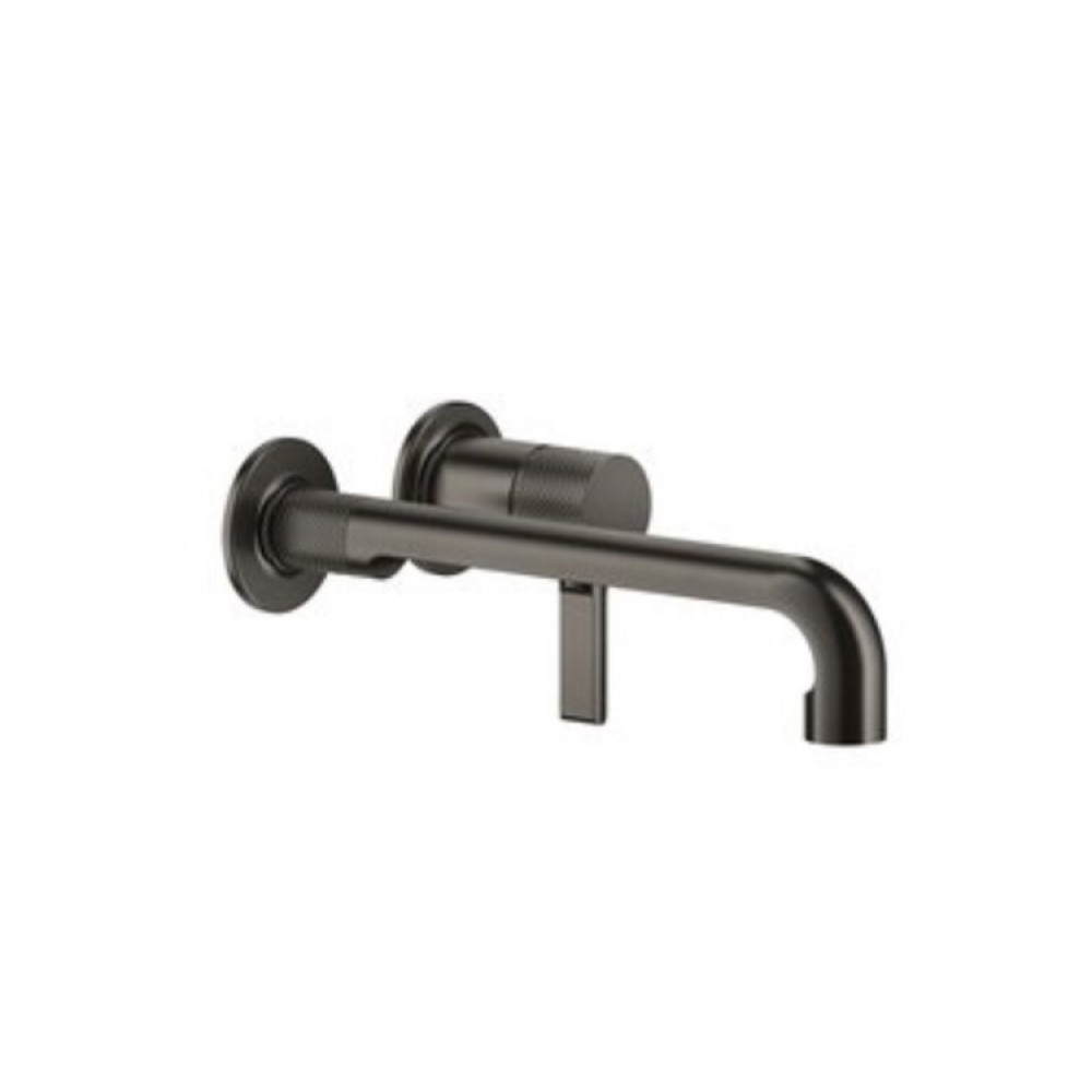 Смеситель для раковины, Gessi, Inciso, цвет-Brushed Brass PVD