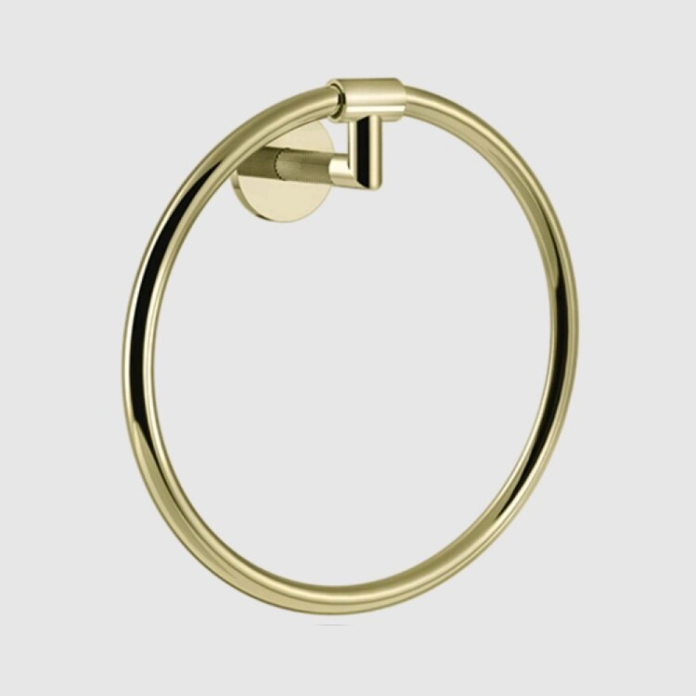 Полотенцедержатель, Gessi, Anello, шгв 222*78*224, цвет-Brass PVD