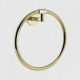 Полотенцедержатель, Gessi, Anello, шгв 222*78*224, цвет-Brass PVD