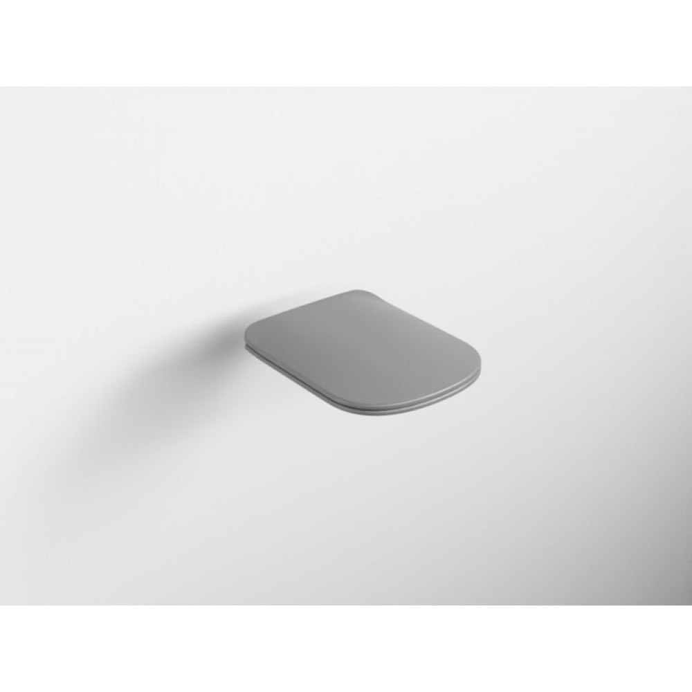 Сиденье для унитаза, Cielo, Era, шг 365*450, цвет-Cemento, тип дефекта - сколы