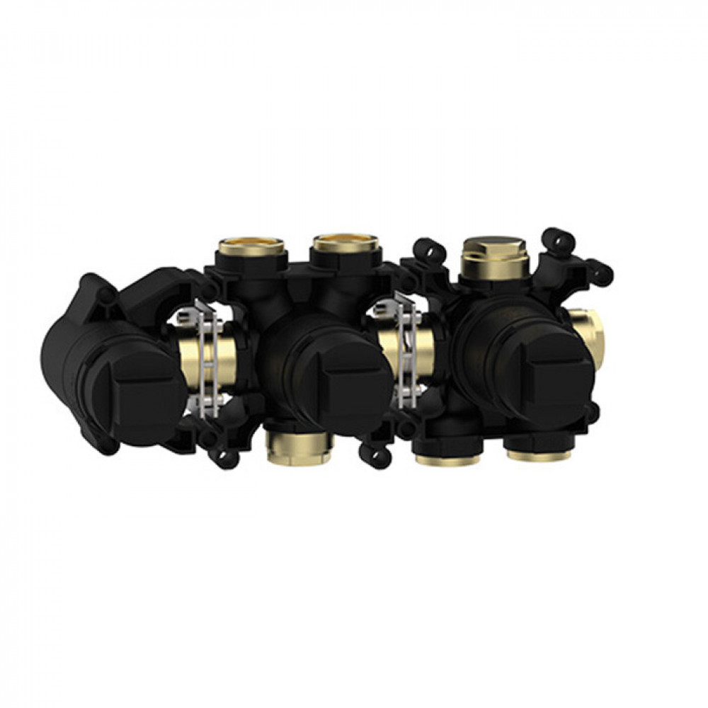 Внутренняя часть, Almar, Water Control Modular, однорычажного смесителя с переключателем на 3 положения, горизонтальный модуль для душа (Товар заказной,