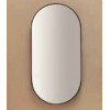 Зеркало, Globo, OPI-MIRRORS, овальное, шгв 900*25*450, без подсветки, цвет рамы-черный