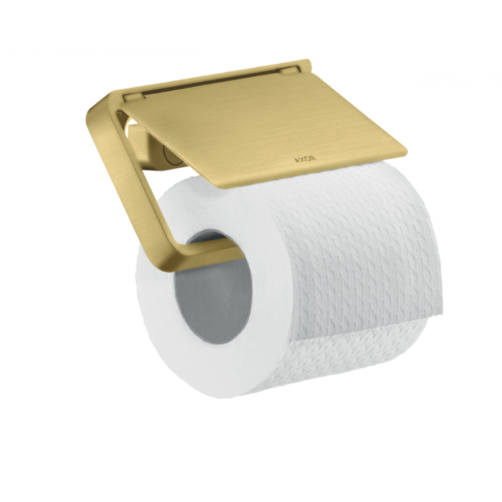 Бумагодержатель, Axor, Axor Universal Softsquare, шгв 135*21*80, цвет-шлифованная медь
