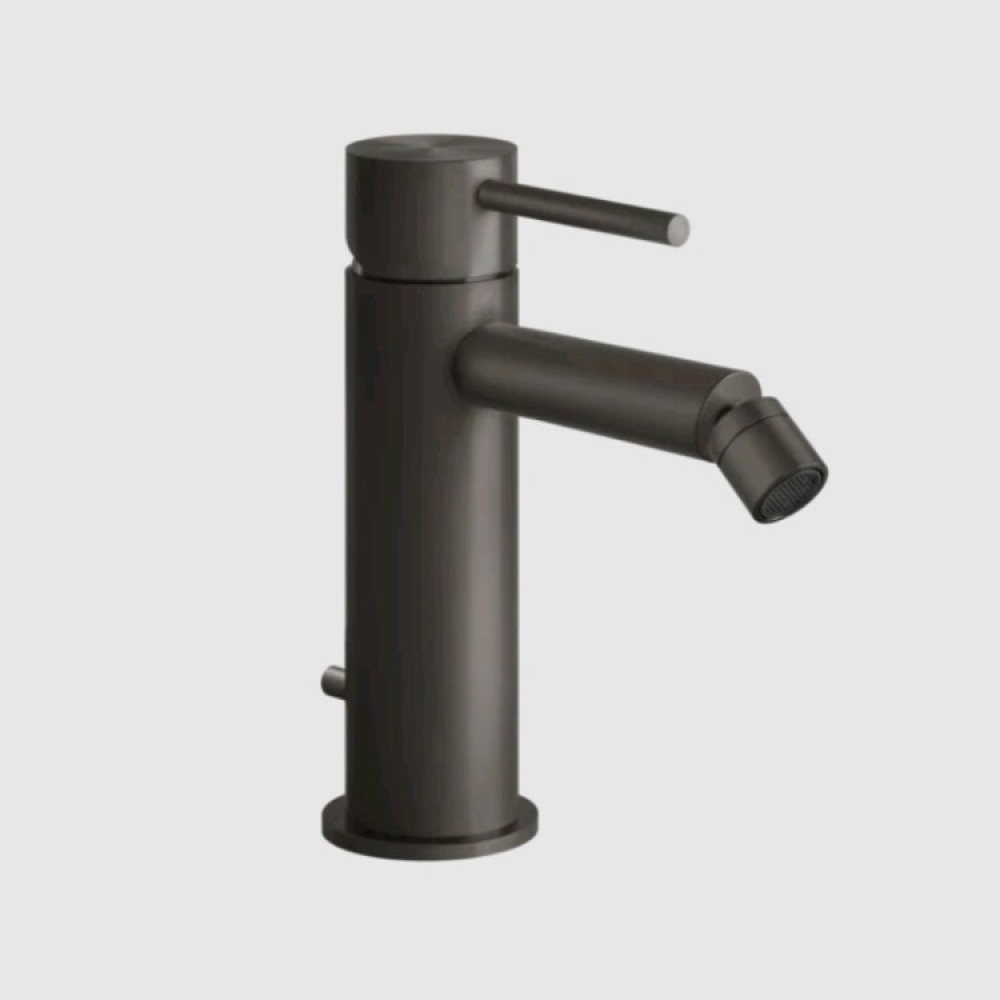 Смеситель для биде, Gessi, Flessa, цвет-Black Metal Brushed PVD