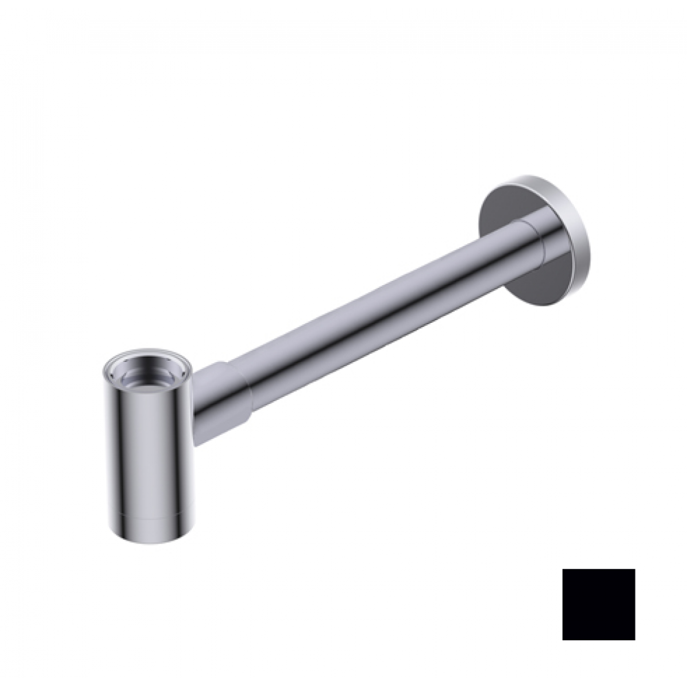 Сифон, Ritmonio, бутылочный, 1 1/4", цвет-черный