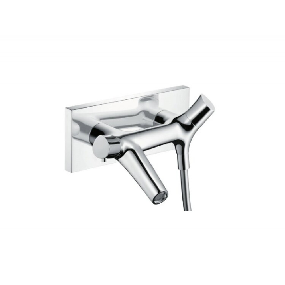 Смеситель для ванны и душа, Hansgrohe, Axor Starck Organic, цвет-шлифованное золото