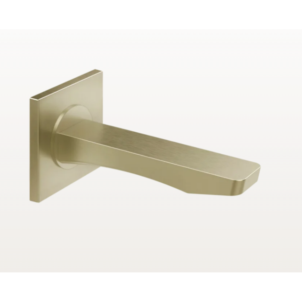 Излив, Gessi, Rilievo, цвет-Brushed Brass PVD