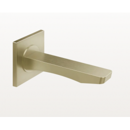 Излив, Gessi, Rilievo, цвет-Brushed Brass PVD