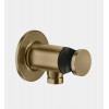 Шланговое подсоединение, Gessi, Inciso, цвет-Warm Bronze Brushed PVD