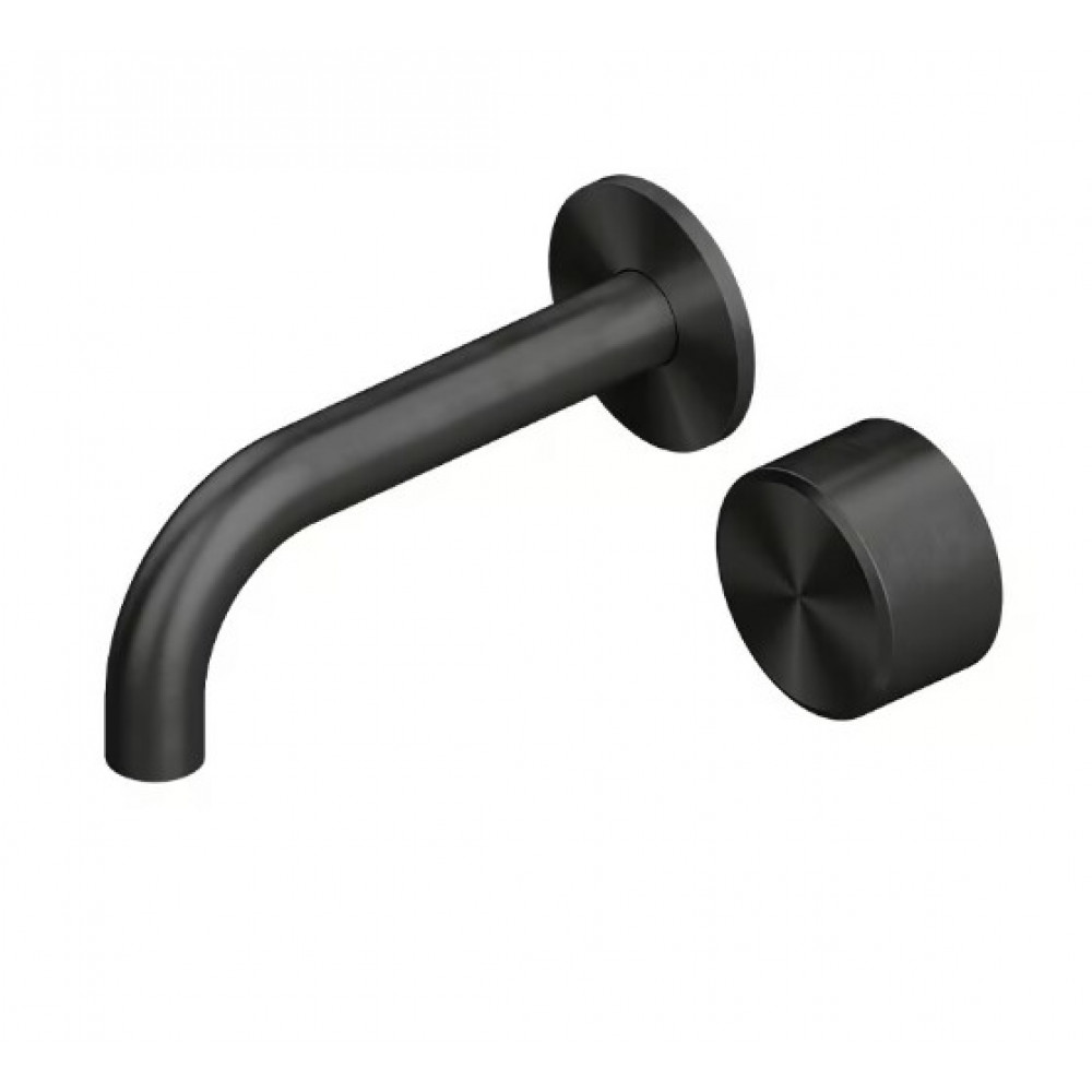 Смеситель для раковины, Quadro design, Stereo, цвет-золото черное (Black Gold)