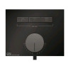 Смеситель для душа, Gessi, HI-FI, на 3 потребителя, цвет-Black Metal PVD