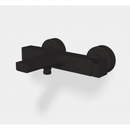 Смеситель для ванны, Fima Carlo Frattini, Zeta, цвет-черный матовый