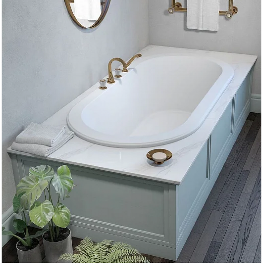 Ванна, THG, Clara, шгв 1900*945*470, упаковка-деревянный ящик, поставляется без донного клапана, цвет-белый