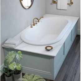 Ванна, THG, Clara, шгв 1900*945*470, упаковка-деревянный ящик, поставляется без донного клапана, цвет-белый