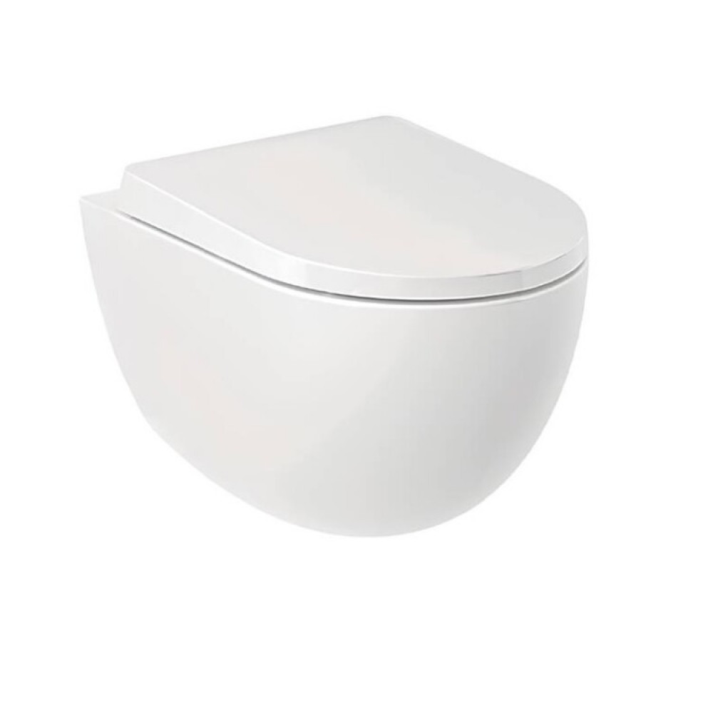 Унитаз, Kludi, RESA D, подвесной, шгв 365*520*350, цвет-белый