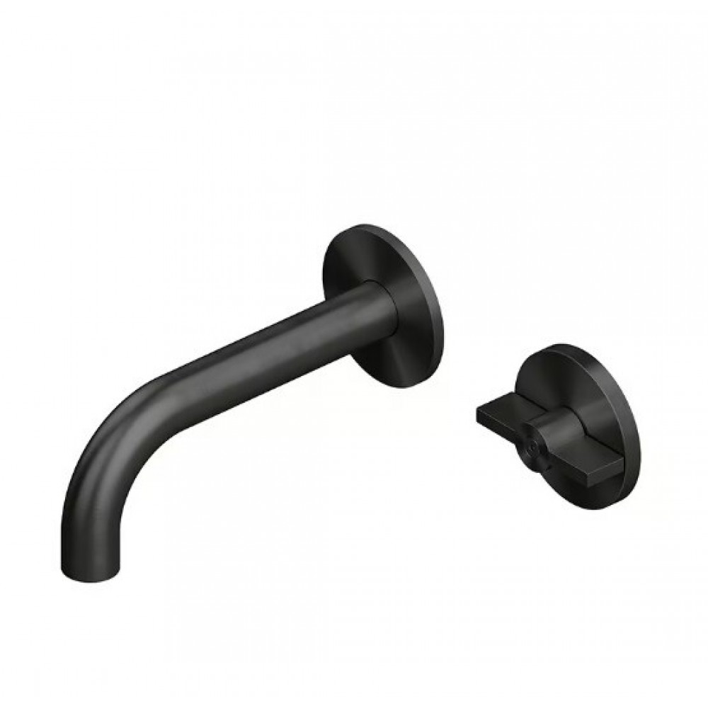 Смеситель для раковины, Quadro design, Valvola01, цвет-золото черное