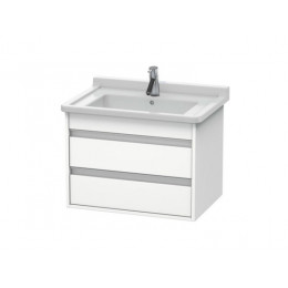 Тумба под раковину, Duravit, Ketho, шгв 650*465*480, раковина-необходимо заказать, цвет-белый матовый