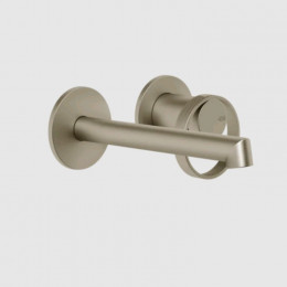 Смеситель для раковины, Gessi, Anello, цвет-Finox Brushed Nickel