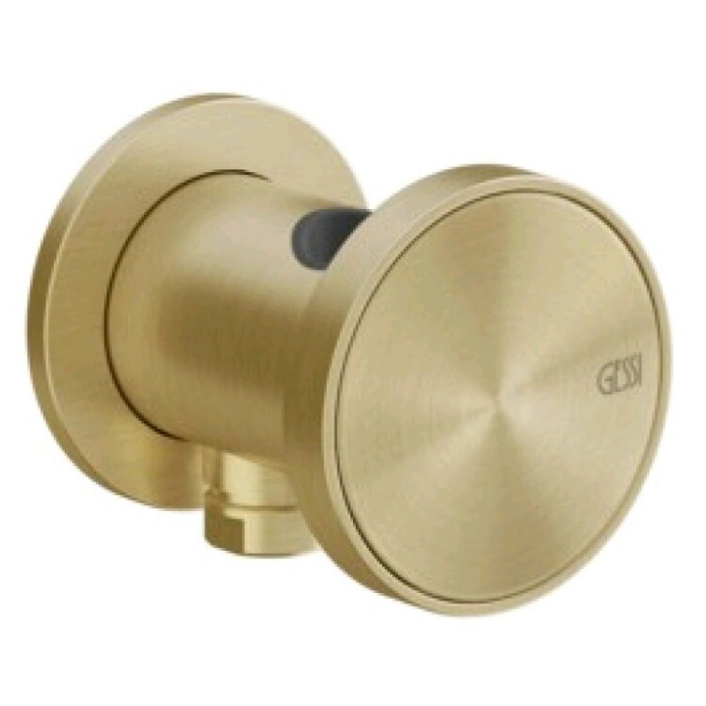 Шланговое подсоединение, Gessi, Origini, цвет-Brushed Brass PVD