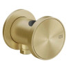 Шланговое подсоединение, Gessi, Origini, цвет-Brushed Brass PVD